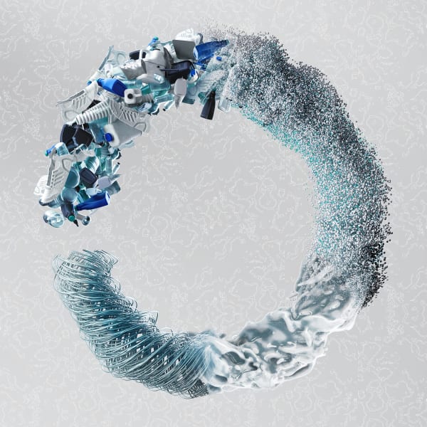 Made in part with Recycled Materials