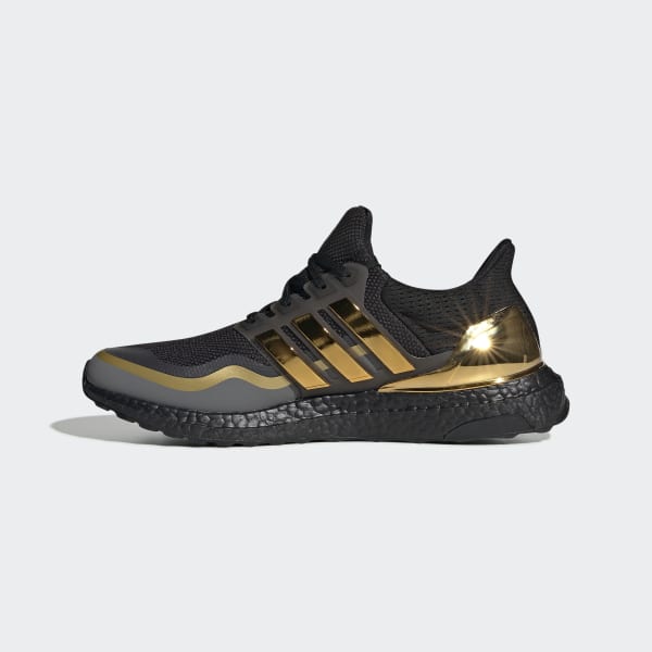 adidas ultra boost gold and black