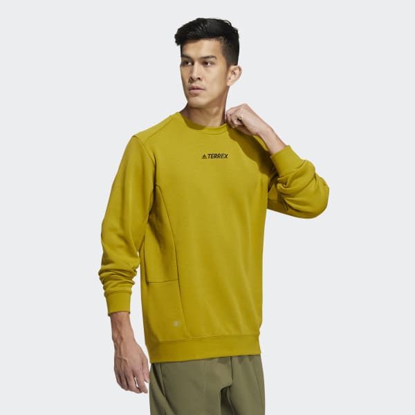 Verde Polera Terrex Logo Cuello Redondo (Unisex) FQZ10