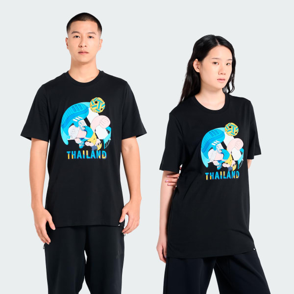 Black Sepak Takraw Tee