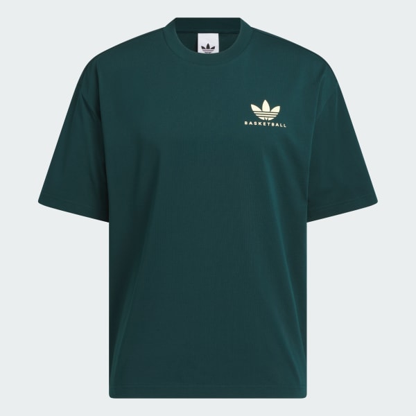 สีเขียว เสื้อยืด Worldwide Hoops GFX