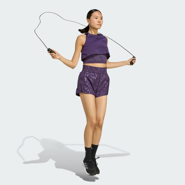 Purple Cool Intensity 2-in-1 Workout Tank Top