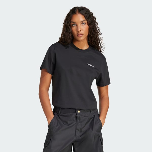 Black Trefoil Series Sports Club Loose Tee