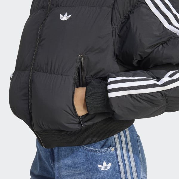 adidas ファーコート ジャケット ブラック adidas（アディダス）の