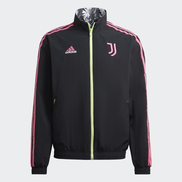 Juventus Anthem Reversible Jacket - Black | Free Shipping with