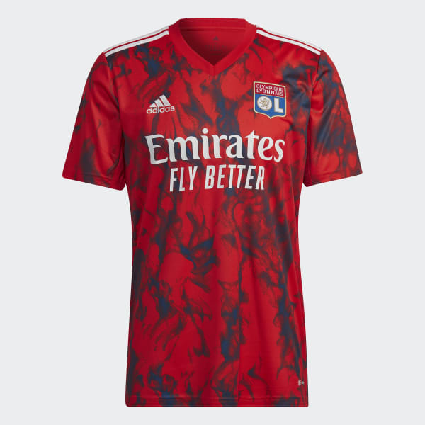 Rod Olympique Lyonnais 22/23 Bortetrøye KD954
