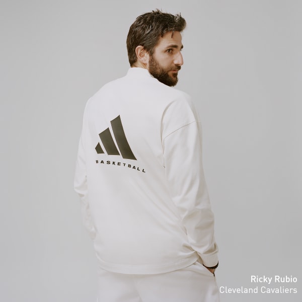 adidas Basketball Sweatshirt - White | Unisex Basketball | adidas US