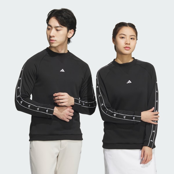 アディダス 【ゴルフ】保温 クルーネック プルオーバー 長袖