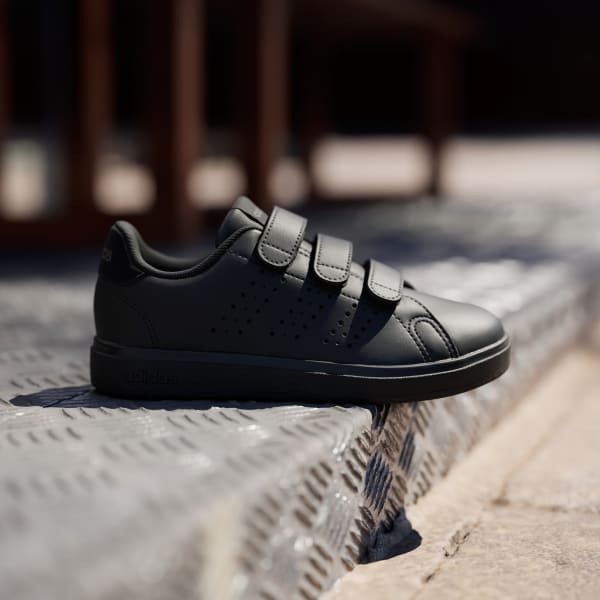 Black Advantage Base 2.0 Shoes Kids