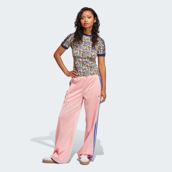 adidas Adicolor Classic Firebird Loose Track Pants - Pink
