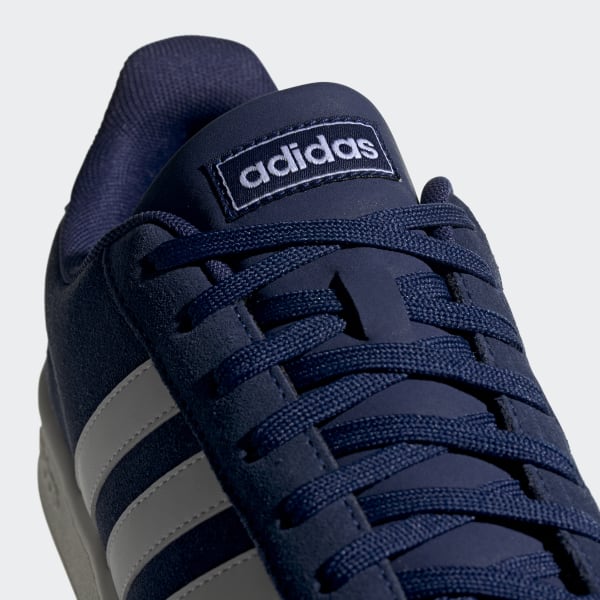 adidas grand court dark blue