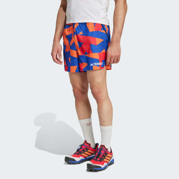 modrá Šortky Terrex Multi Light Printed