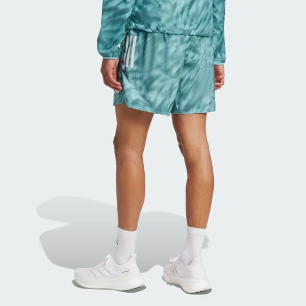 Turquesa Shorts con estampado integral Own The Run