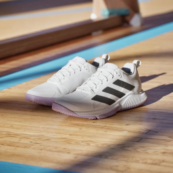 adidas Court Team Bounce 2.0 Shoes - White | Free Shipping