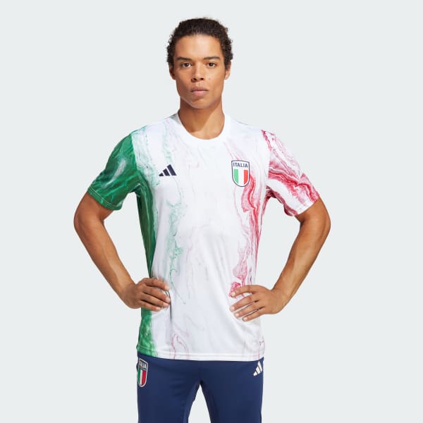 groen Italië Pre-Match Voetbalshirt