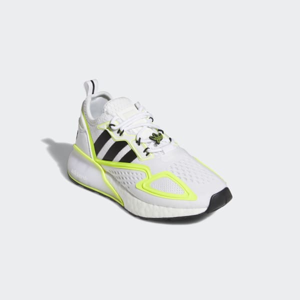 Adidas ZX 2K Boost Shoes Cloud White 4 Kids - Originals Shoes