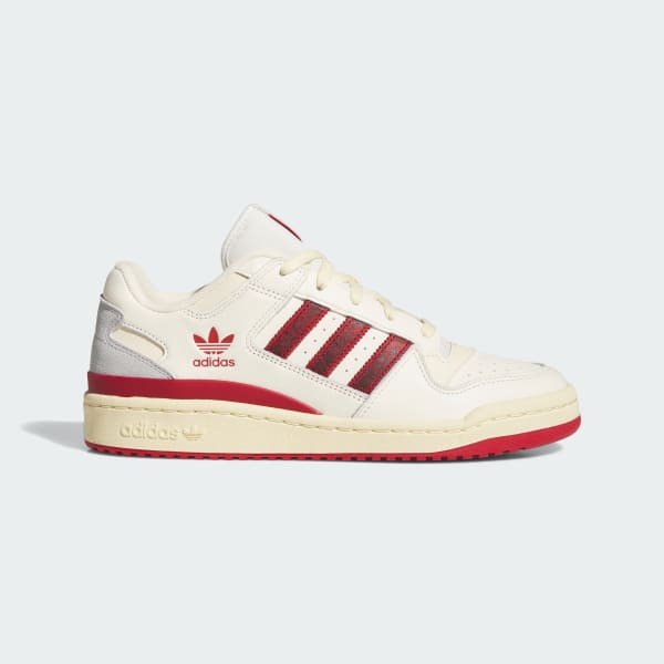White Forum Low CL Shoes