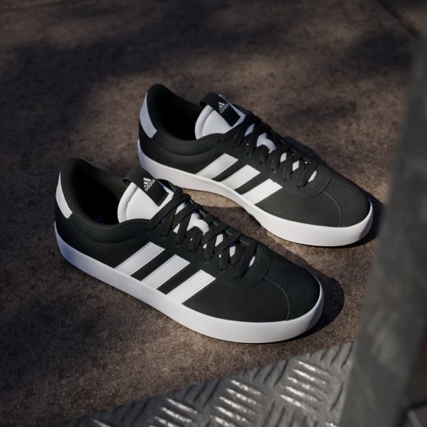 Adidas neo mens vl trainers black/white/white discount