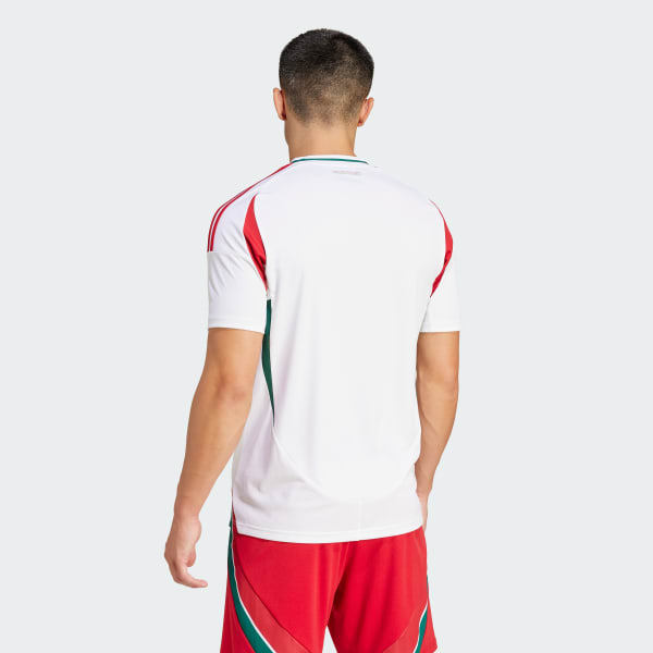 Λευκό Hungary 24 Away Jersey