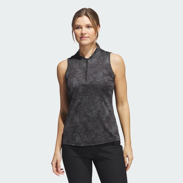 Adidas shop sleeveless polo