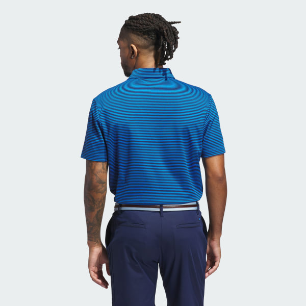 Biru Polo Originals Stripe Pique