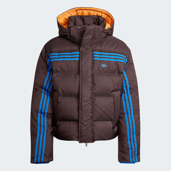 Marron Veste matelassée adidas Originals 70s Premium