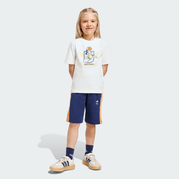 Blanco CONJUNTO DE PLAYERA ADIDAS DISNEY MICKEY MOUSE