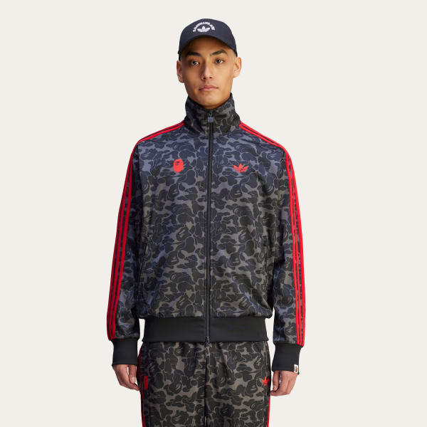 adidas BAPE Firebird Track Top - Black | Free Shipping with