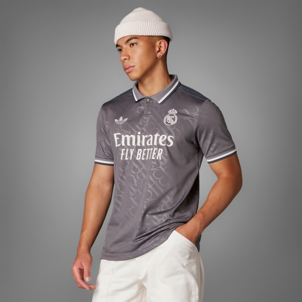 Maglia adidas uomo marrone best sale