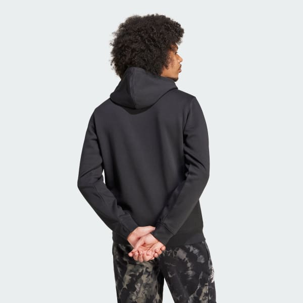 Black Camo Lab Hooded Sweatshirt