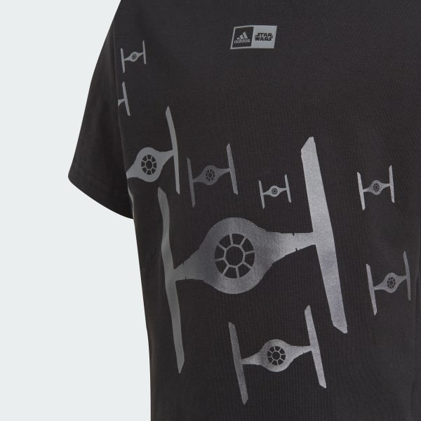 ブラック adidas × Star Wars Z.N.E. 半袖Tシャツ