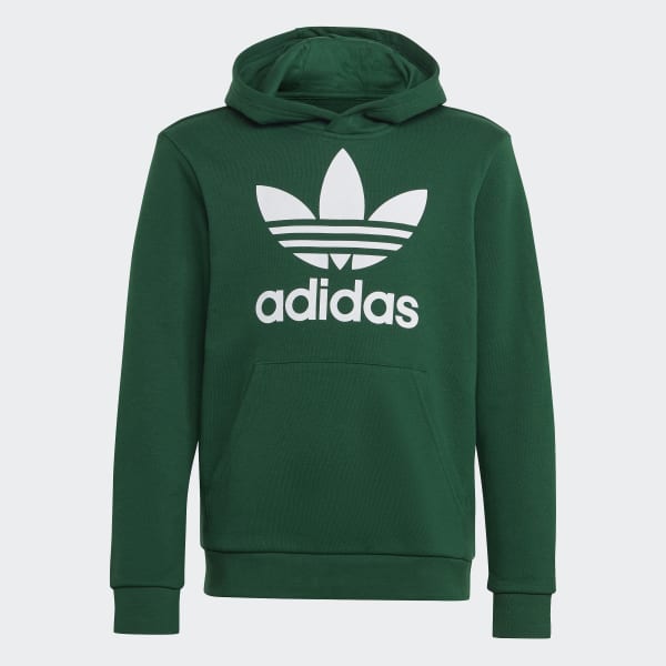 Kids adidas sales trefoil hoodie