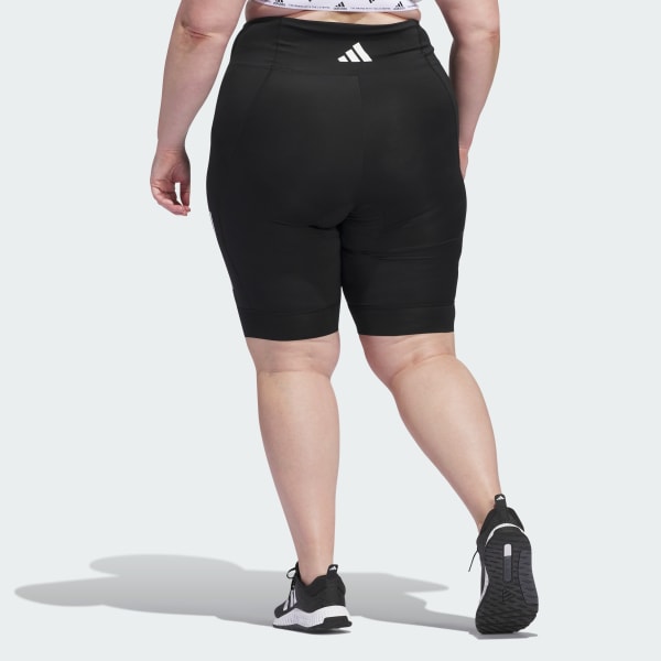Adidas plus size biker shorts deals