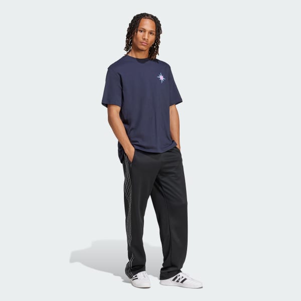 Μπλε Trefoil Tee