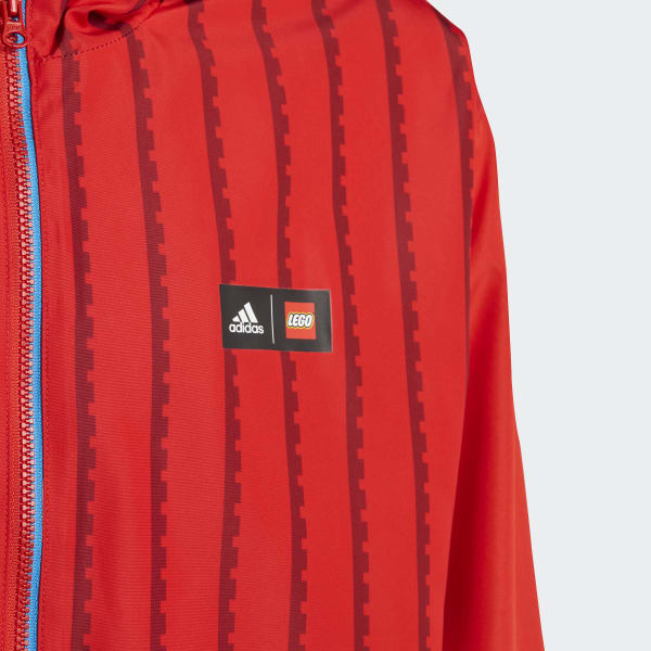 Czerwony adidas x Classic LEGO® Windbreaker