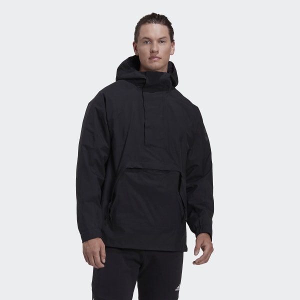 Svart Utilitas RAIN.RDY Anorak ZK532