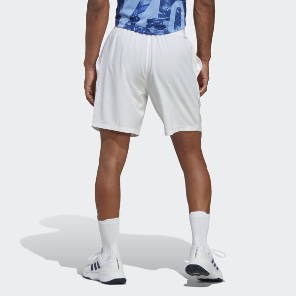 bílá Šortky Club Tennis Stretch Woven