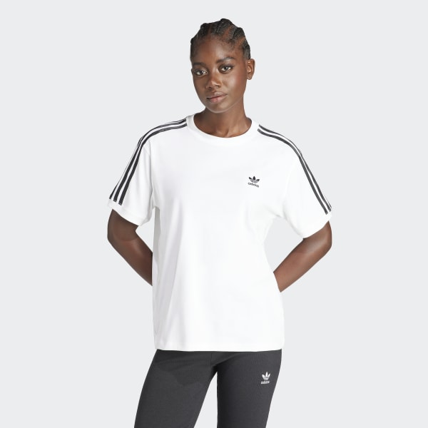 adidas 3 Stripes Tee White adidas Thailand