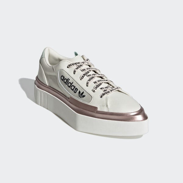 White adidas Hypersleek Shoes