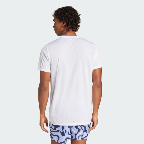 White Run It Brand Love Tee