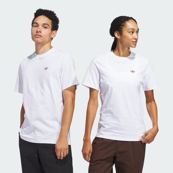 White 4.0 Logo Tee (Gender Neutral)