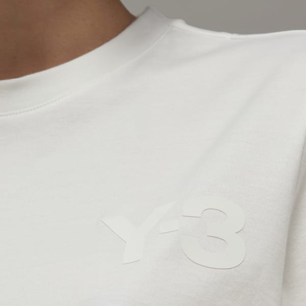 Wit Y-3 Classic Chest Logo T-shirt 14104