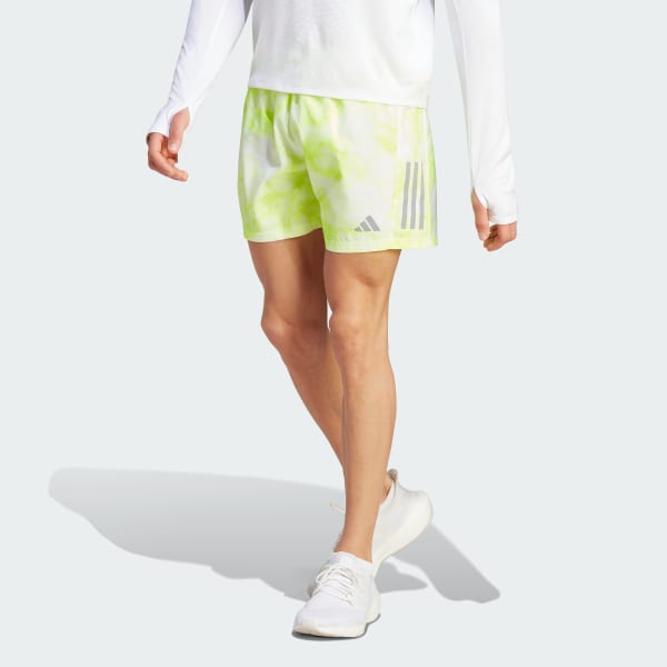 Blanco Pantalón corto Own the Run Allover Print 