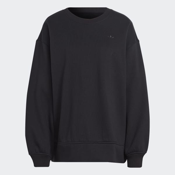Svart Premium Essentials Oversized Sweatshirt
