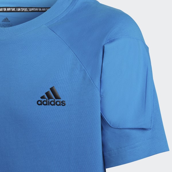 Niebieski Designed for Gameday Tee