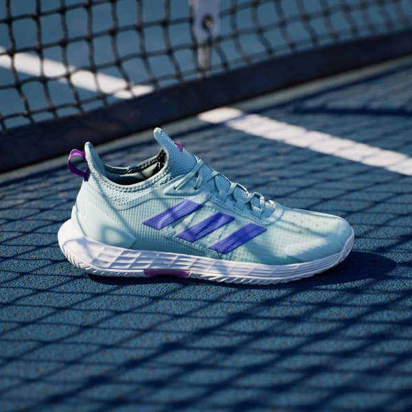 adidas Adizero Ubersonic 4.1 Tennis Shoes Blue Free Shipping with adiClub adidas US