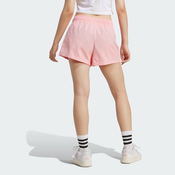 Pink Essentials 3-Stripes Woven Shorts