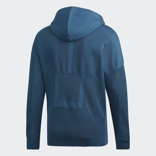 adidas men's spring parley primeknit zne hoodie