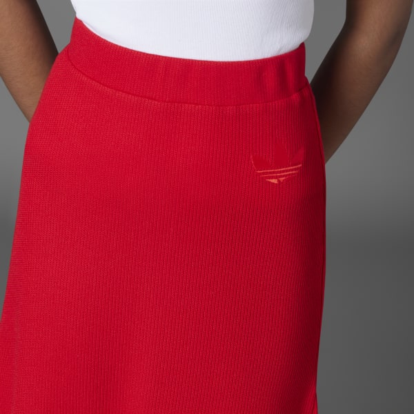 Red Adicolor Heritage Now Knit Skirt DMK03