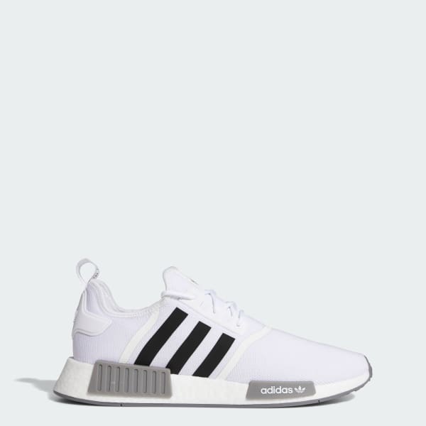 Nmd_r1 shoes grey three  cloud white  core black outlet